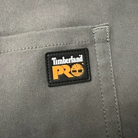 Timberland Pro Gridflex Canvas Gray Work Pants Original Fit - Picture 6 of 7